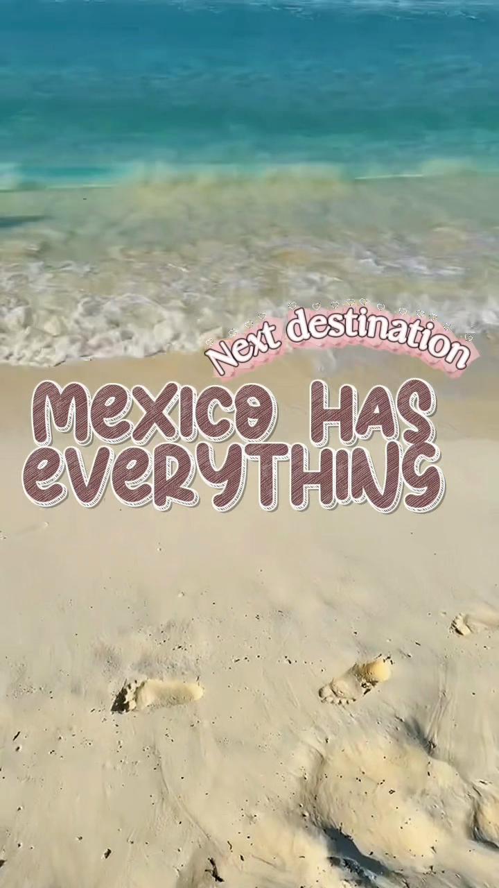 Looking for your next destination? Mexico has everything—beach, culture, food, and unforgettable moments. Your Mexican adventure starts here