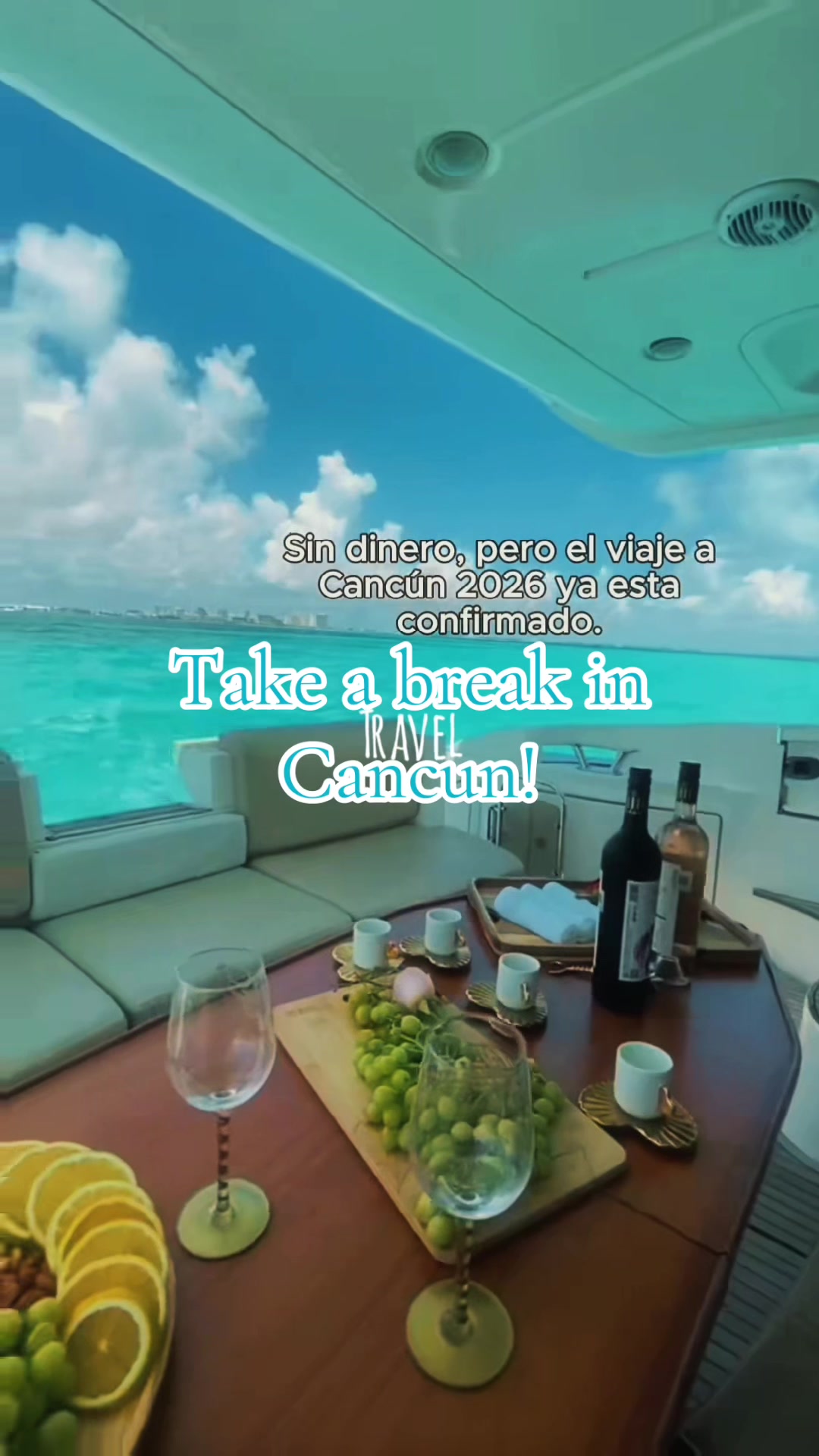 Tired of the same routine? Take a break in Cancun! All-inclusive food, drinks, and 5 days of purefun.  DM me “MEXICO” for the details! ✈️🔥 
