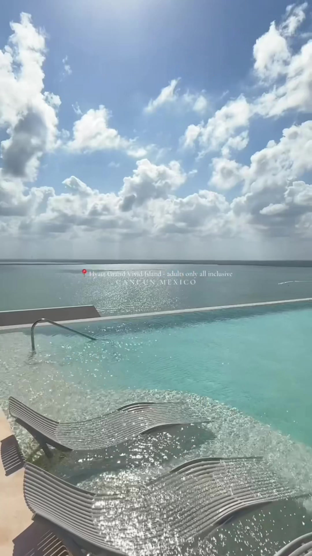 Hold up! Look how relaxing this is! You literally wake up, eat, swim, relax, repeat! No planning needed! If you ever needed a sign to plan a