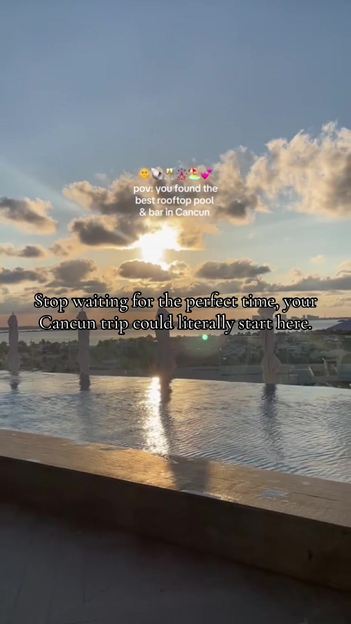 Stop waiting for the ‘perfect time’ — your Cancun trip could literally start here. I’m helping people get an all-inclusive Cancun vacation f