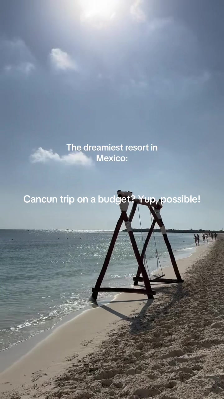 ⋆.˚ 𓇼 Cancun trip on a budget? Yup, possible. We have an all-inclusive Cancun vacation with a super good rate. Perfect for couples, familie