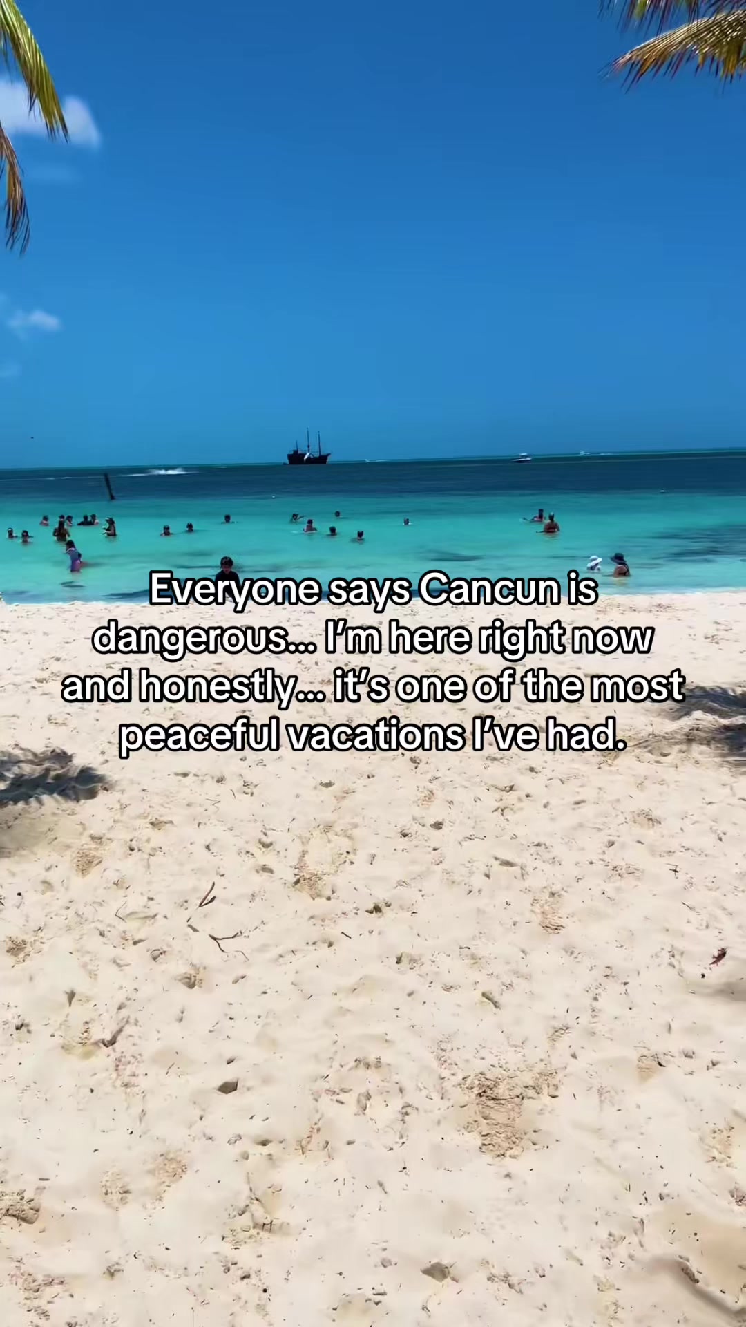 Everyone says Cancun is dangerous… I’m here right now and honestly… it’s one of the most peaceful vacations I’ve had Toll-Free (US & Canada)